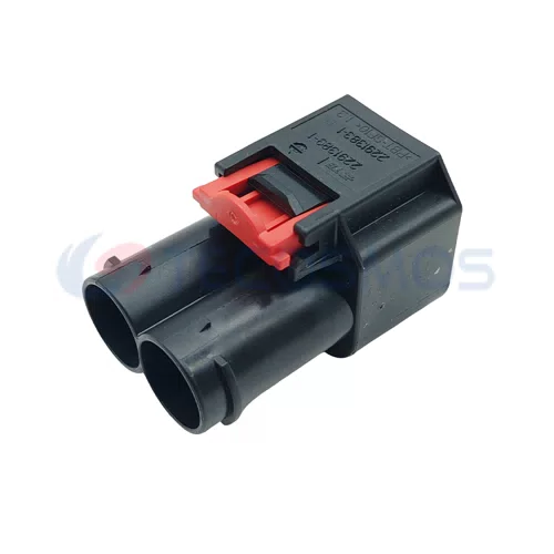 Auto Parts Waterproof Housing Steering Harness Connector for Mercedes-Benz 2-pin Female Plug 2291389-1 2343344-1 - image 6